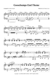 Goosebumps End Theme