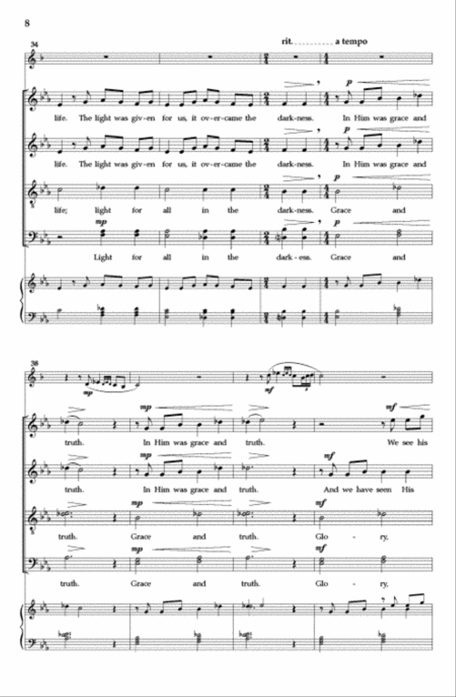 In the Beginning In the Beginning Divisi scores gallery preview page 7