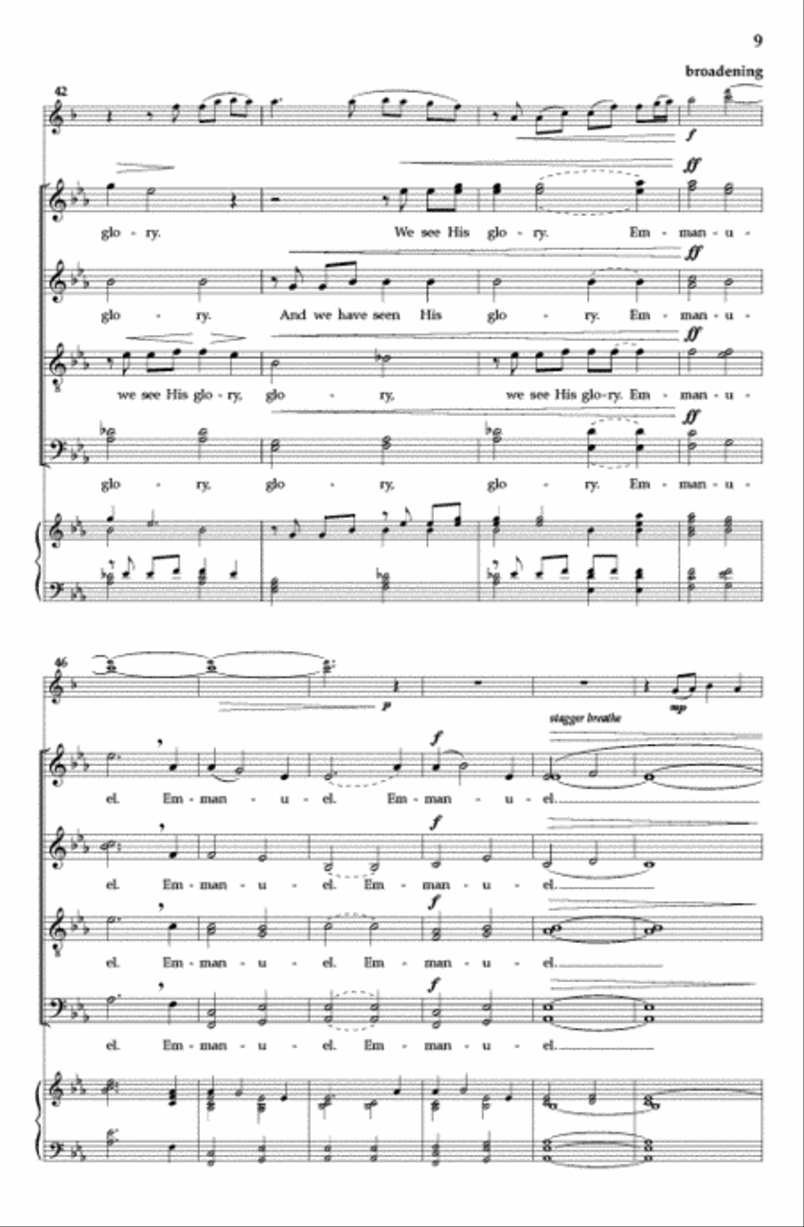 In the Beginning In the Beginning Divisi scores gallery preview page 8