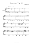 Improvviso n° 5 op. 118