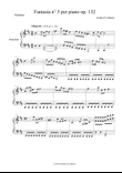 Fantasia per piano n° 5 op. 132