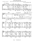 There Is Glory In My Soul (SATB)