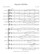 W L Larsen - Ring Out, Wild Bells TTBB scores gallery preview page 3