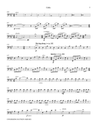 Considering Matthew Shepard - Cello Choir scores gallery preview page 5