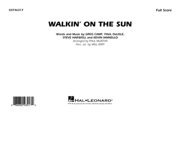 Walkin' on the Sun (arr. Paul Murtha) - Conductor Score (Full Score)