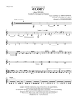 Glory (from Selma) (arr. Eugene Rogers) - Violin 2