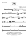 Glory (from Selma) (arr. Eugene Rogers) - Flute/Piccolo