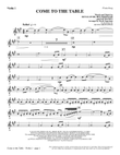 Come to the Table (arr. David Angerman) - Violin 1