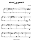 Menuet In D Minor, BWV App. 132