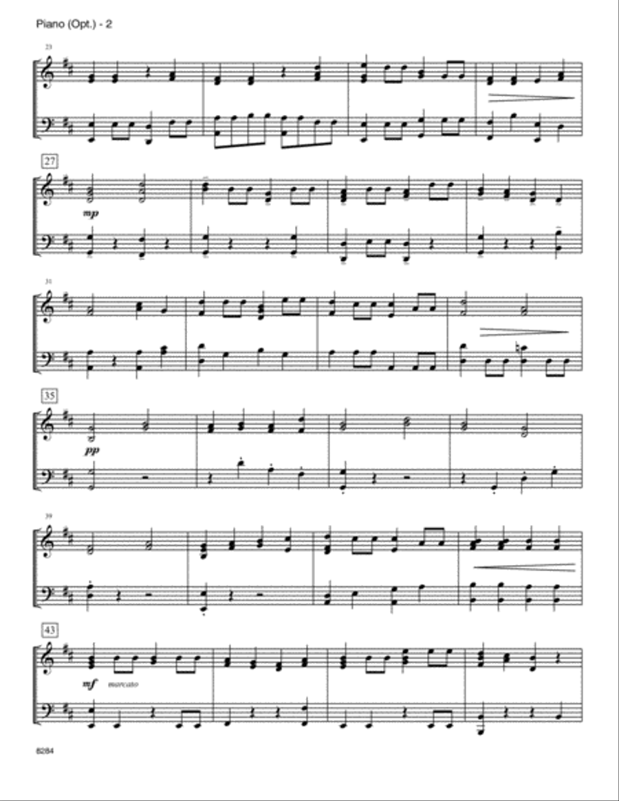 Guldfaxe (Steed Of Thor) - Piano Accompaniment Piano Accompaniment scores gallery preview page 2