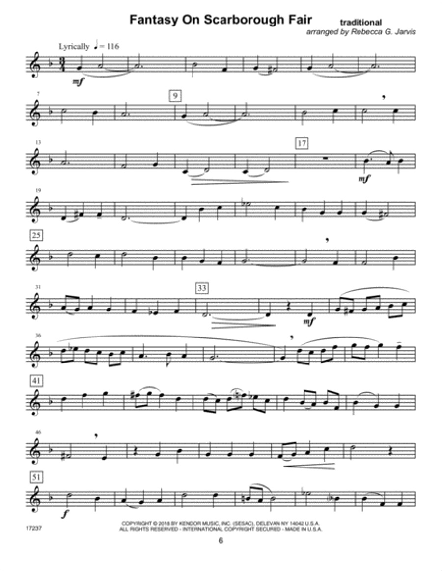 Classics For Trumpet Quartet - 2nd Trumpet Trumpet scores gallery preview page 5