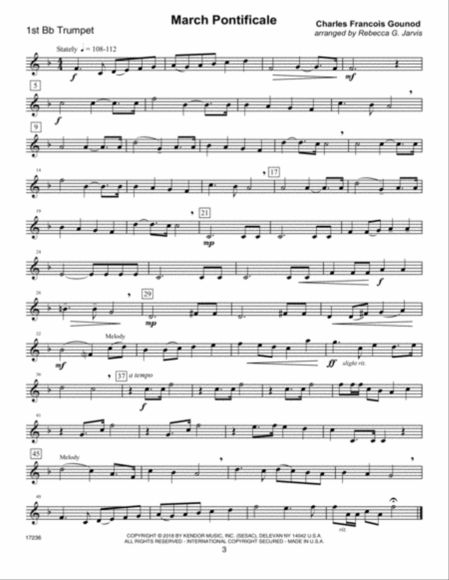 Classics For Trumpet Quartet - 1st Trumpet Trumpet scores gallery preview page 2