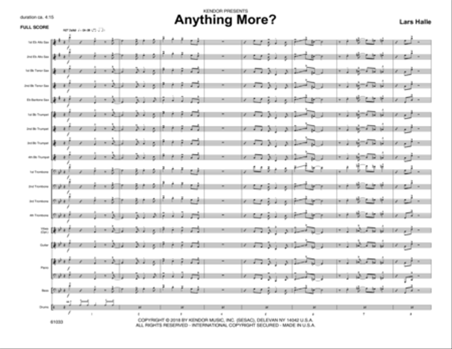 Anything More? - Full Score Score scores gallery preview page 2