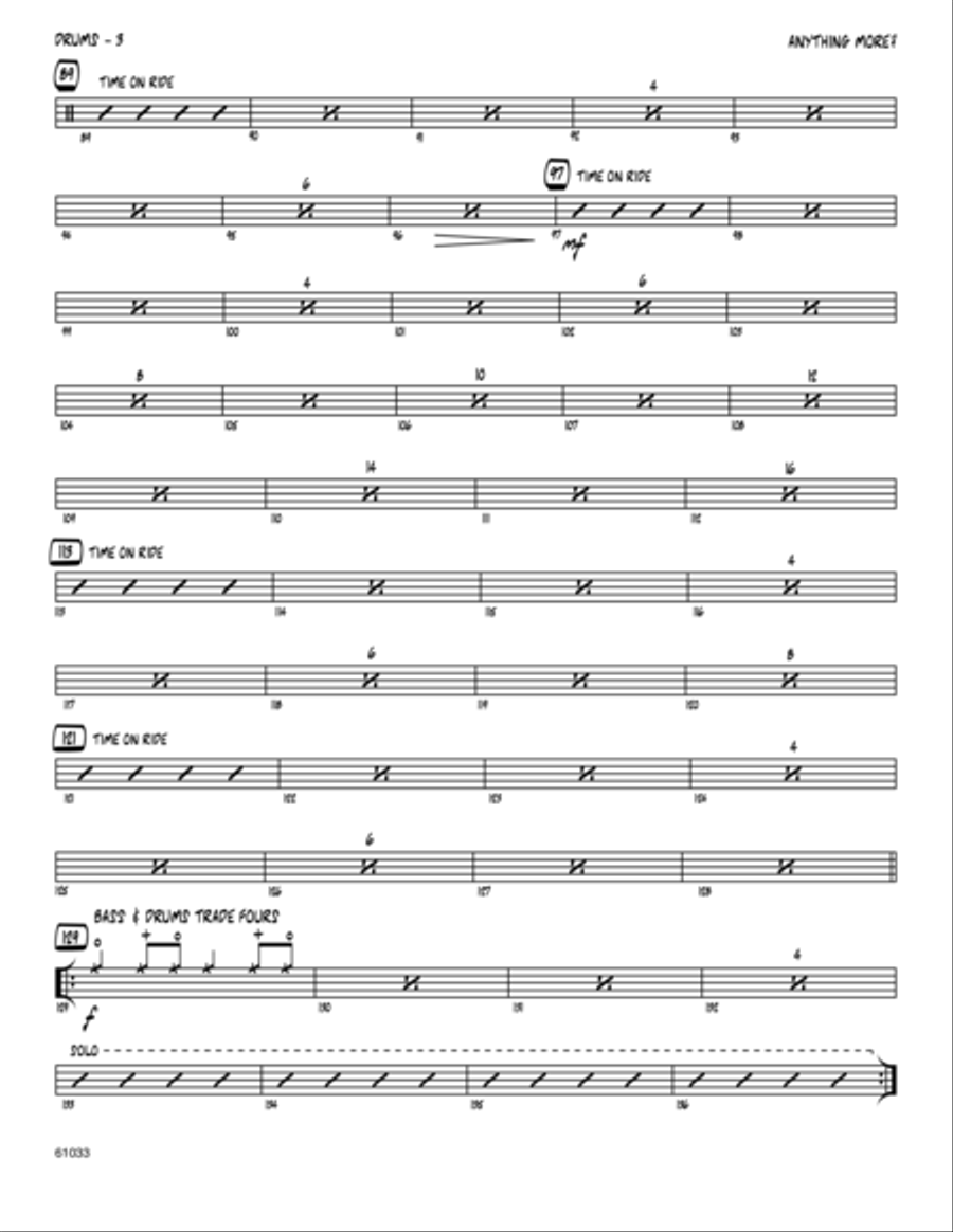 Anything More? - Drum Set Drum Set scores gallery preview page 3