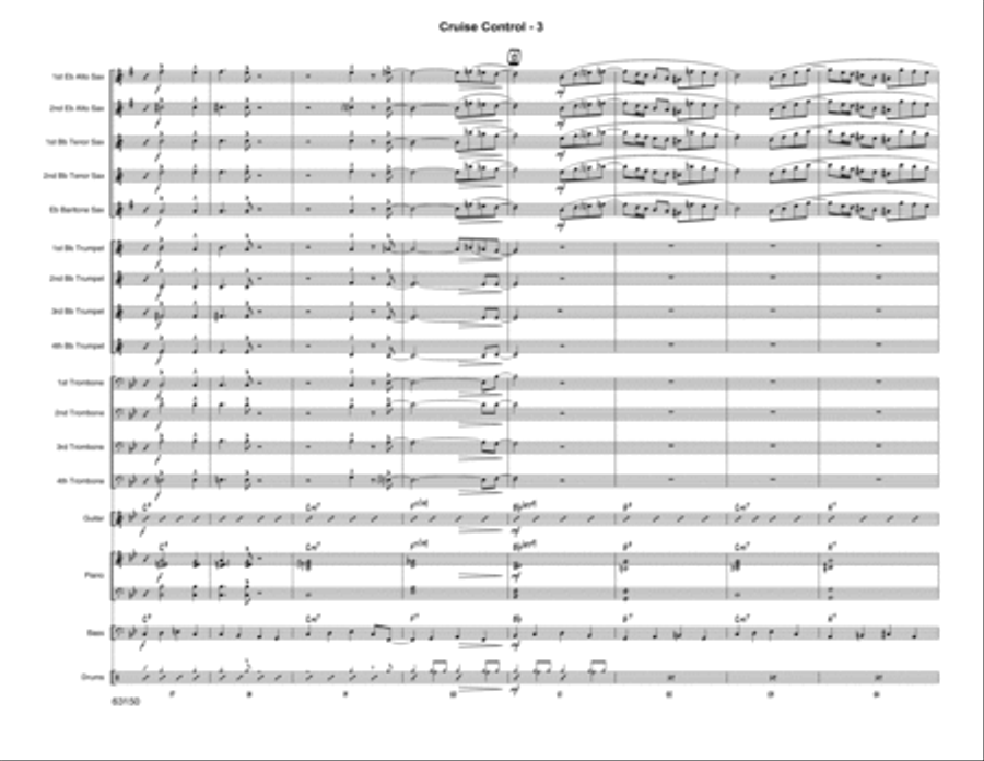 Cruise Control - Full Score Score scores gallery preview page 3