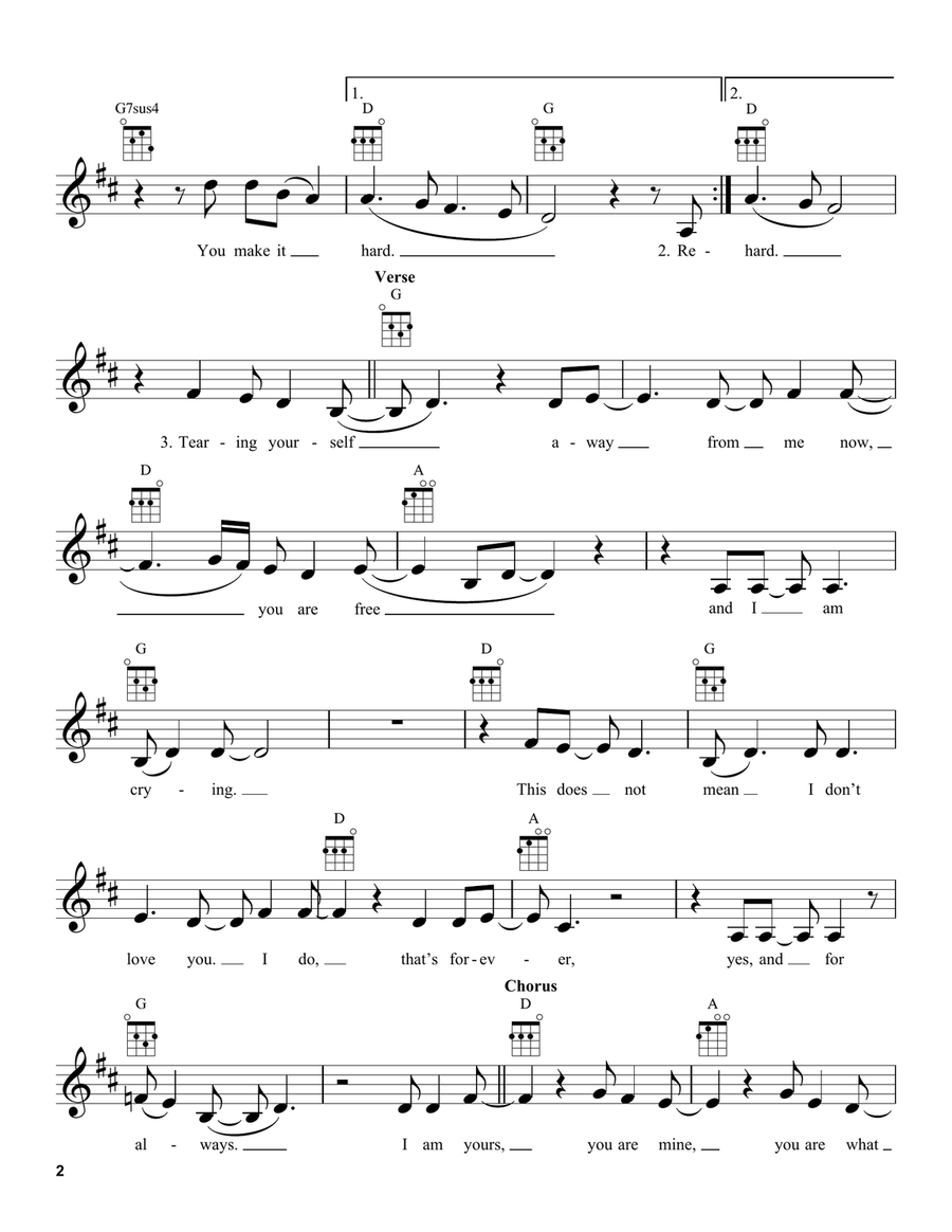 Suite: Judy Blue Eyes Suite: Judy Blue Eyes Ukulele scores gallery preview page 2
