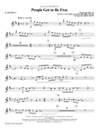 People Got to Be Free (arr. Kirby Shaw) - Bb Trumpet 1