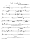 People Got to Be Free (arr. Kirby Shaw) - Bb Tenor Saxophone