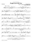 People Got to Be Free (arr. Kirby Shaw) - Trombone