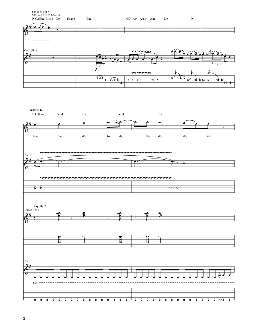 I Was Made For Lovin' You Acoustic Guitar scores gallery preview page 2