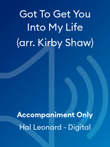 Got To Get You Into My Life (arr. Kirby Shaw) mini preview