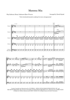 Mamma Mia Guitar Ensemble scores gallery preview page 4