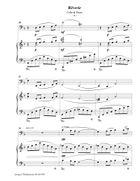 Debussy: Reverie for Cello & Piano Piano scores gallery preview page 4