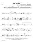 Hall of Fame (feat. Will.I.Am) (arr. Roger Emerson) - Bass
