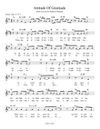 Attitude Of Gratitude Lead Sheet