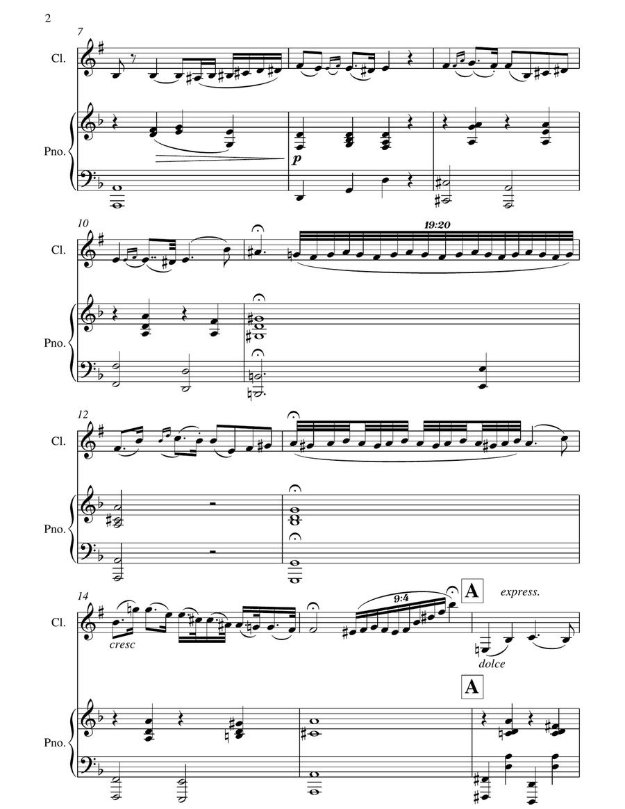Czardas Czardas Clarinet Solo scores gallery preview page 3
