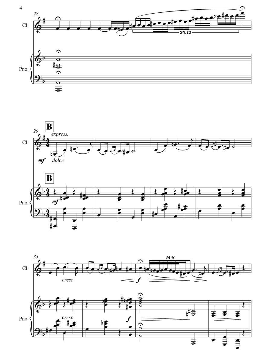 Czardas Czardas Clarinet Solo scores gallery preview page 5