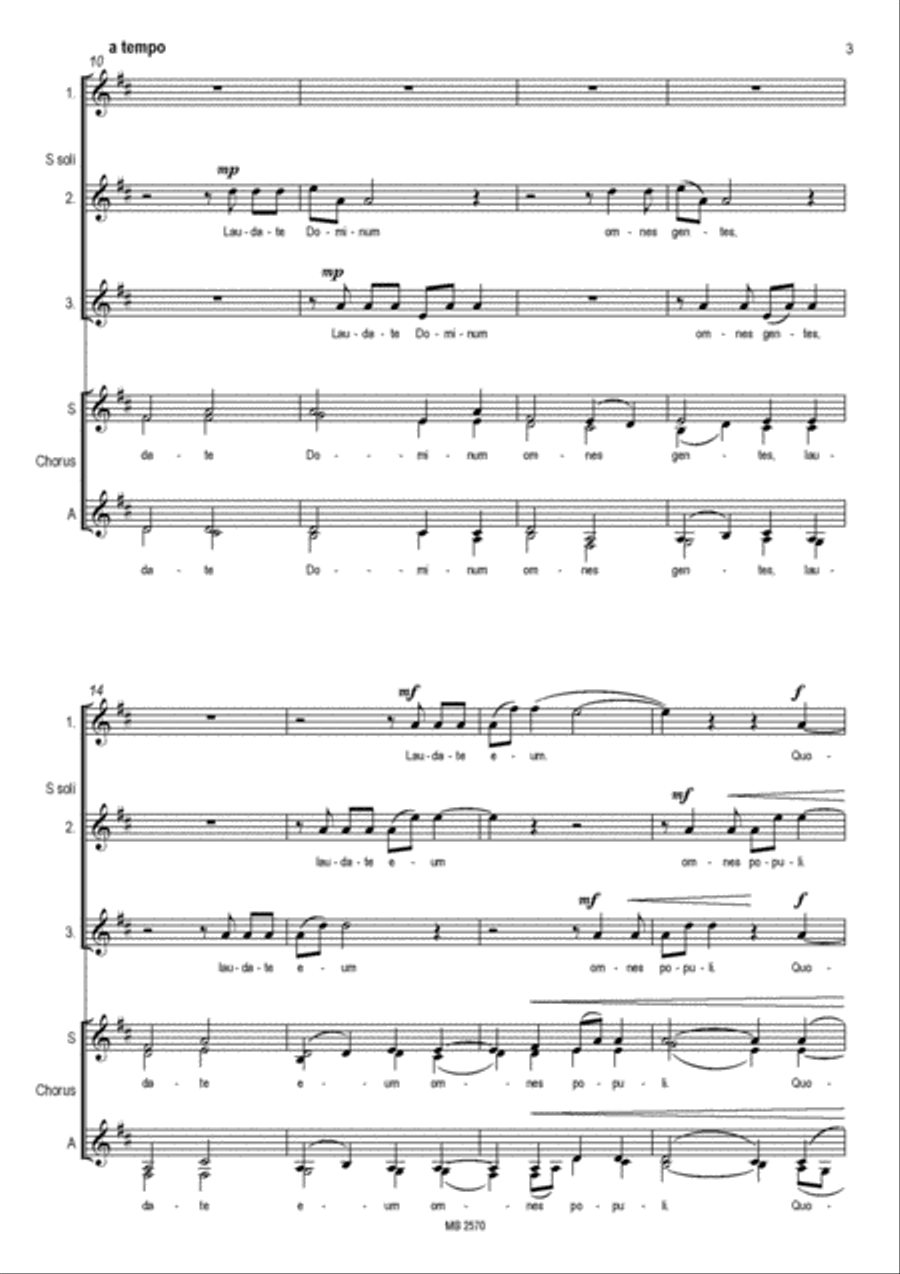 Adoremus in Aeternum for SSAA Choir SSAA scores gallery preview page 3