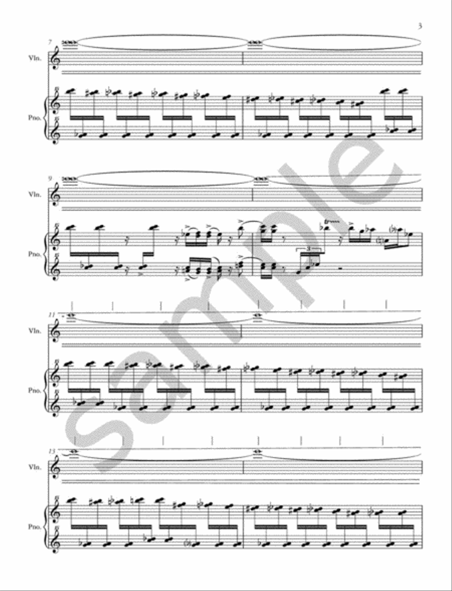 FastLowHighSlow Violin Solo scores gallery preview page 4
