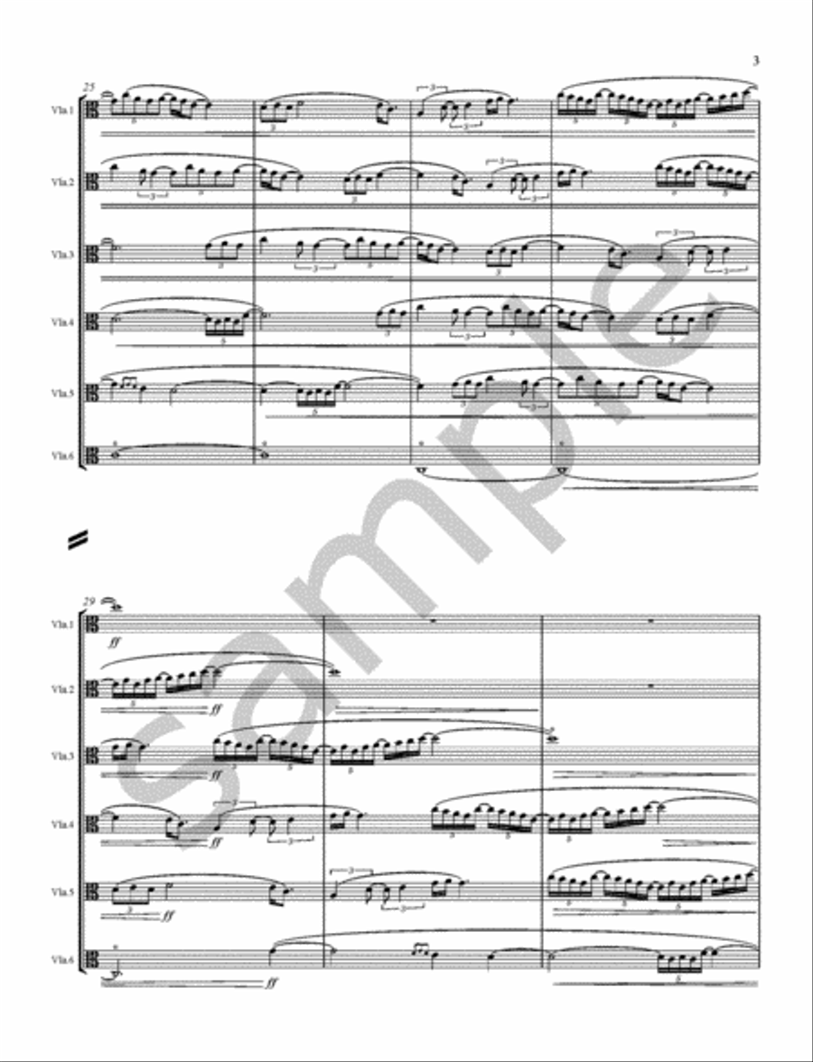 A Farewelll Viola scores gallery preview page 6