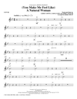 (You Make Me Feel Like) A Natural Woman (arr. Kirby Shaw) - Guitar