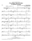 (You Make Me Feel Like) A Natural Woman (arr. Kirby Shaw) - Bass