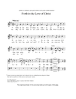 Forth in the Love of Christ