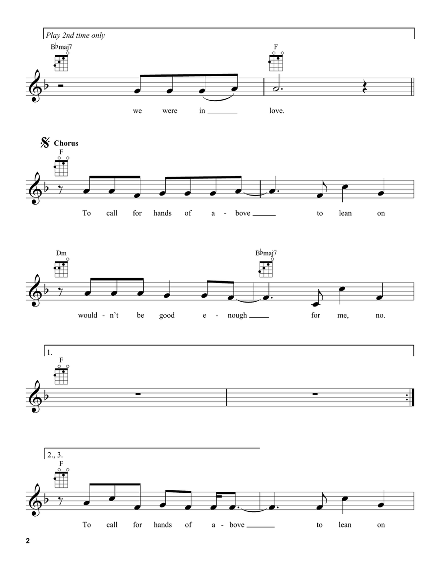 Heartbeats Heartbeats Ukulele scores gallery preview page 2