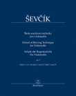 School of Bowing Technique for Violoncello, op. 2
