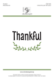 Thankful - Unison/Two-part