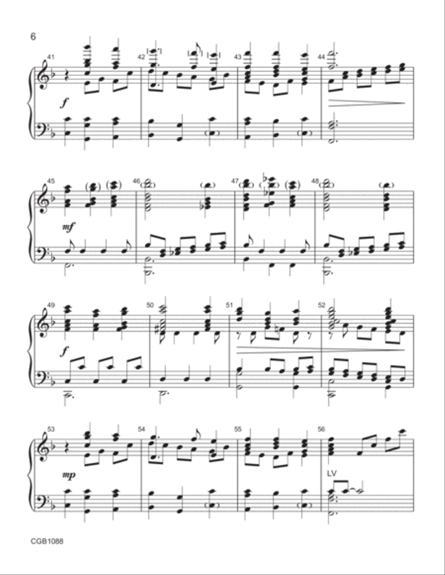 In Thee Is Gladness In Thee Is Gladness Handbell Choir scores gallery preview page 5