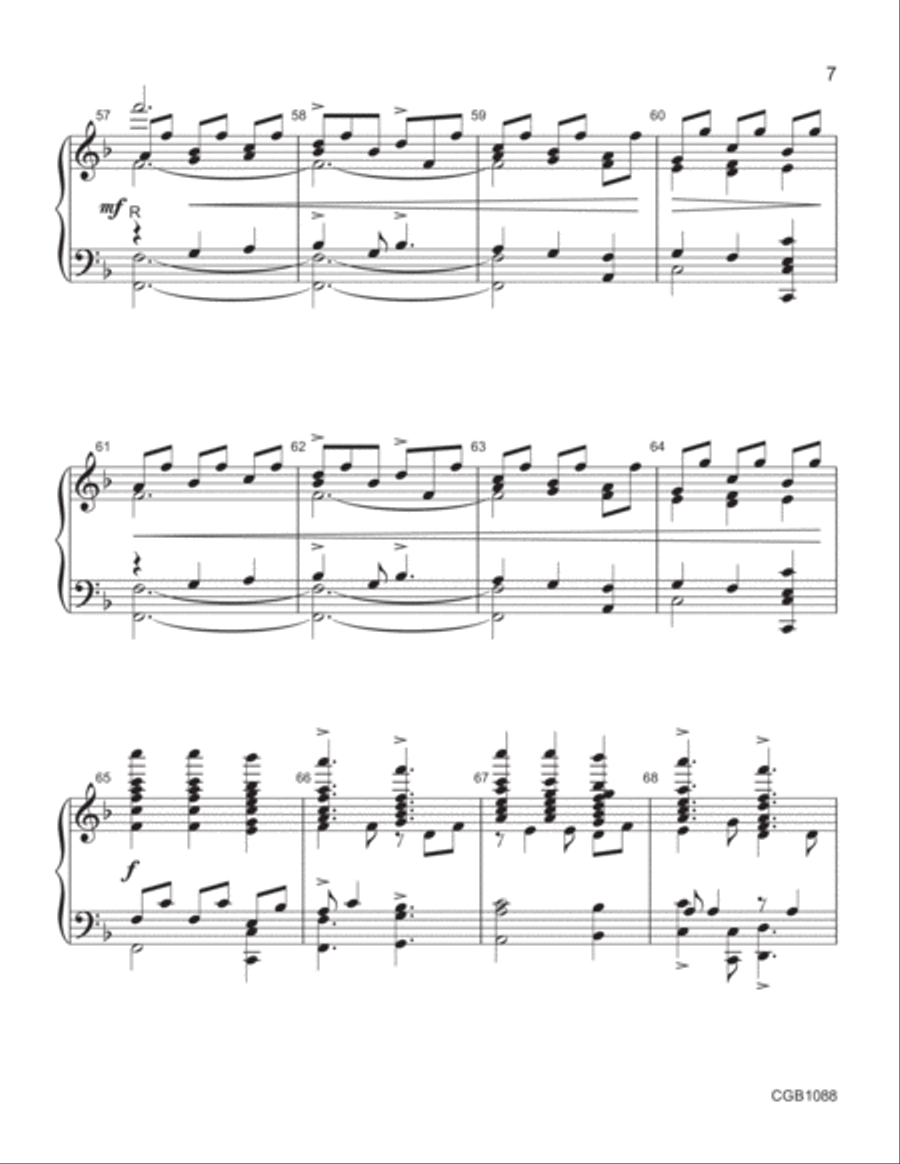 In Thee Is Gladness In Thee Is Gladness Handbell Choir scores gallery preview page 6