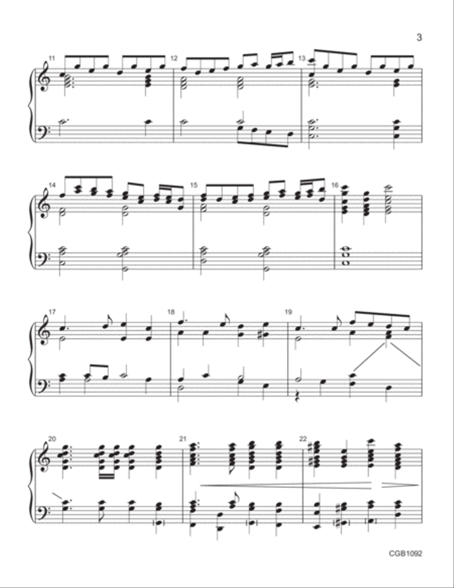 Let the Heavens Resound! Let the Heavens Resound! Handbell Choir scores gallery preview page 3