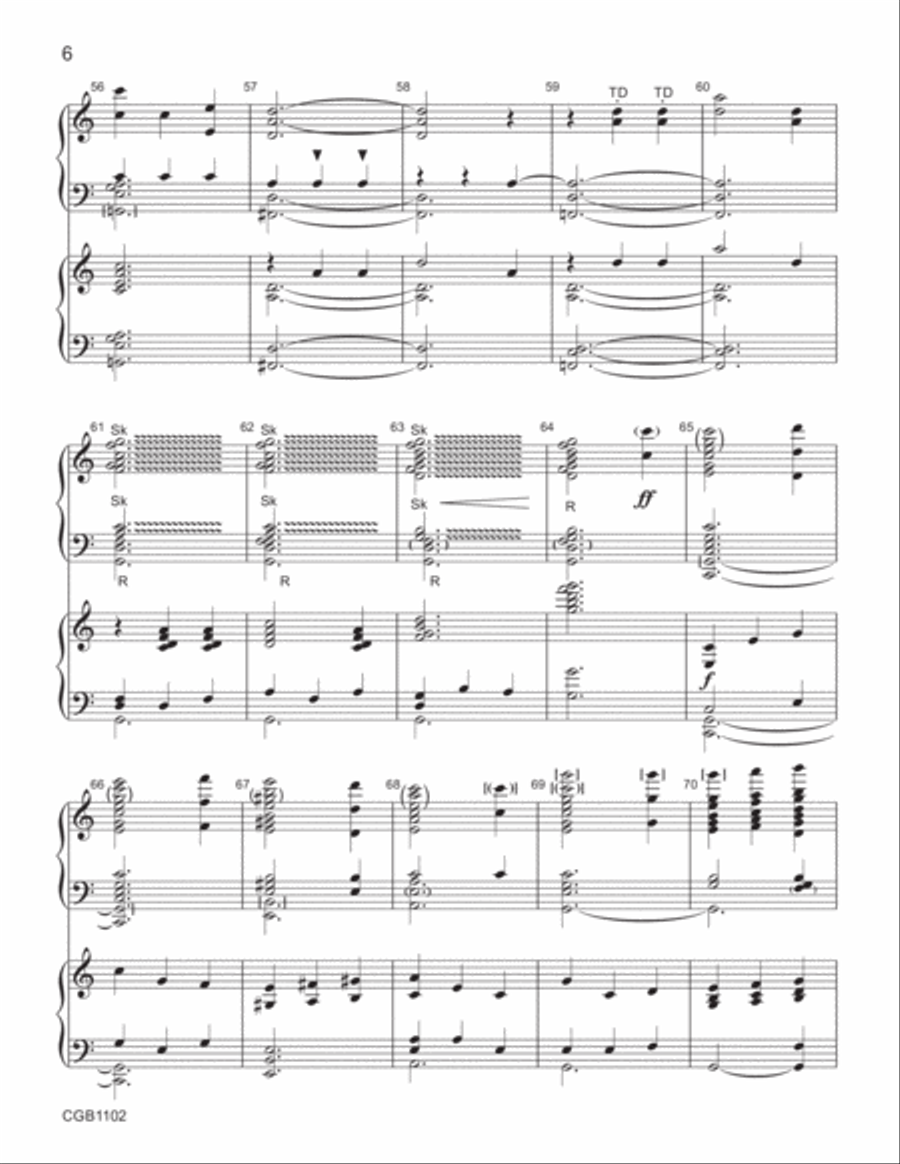 Easter Joy - Full Score 5-Octaves scores gallery preview page 6