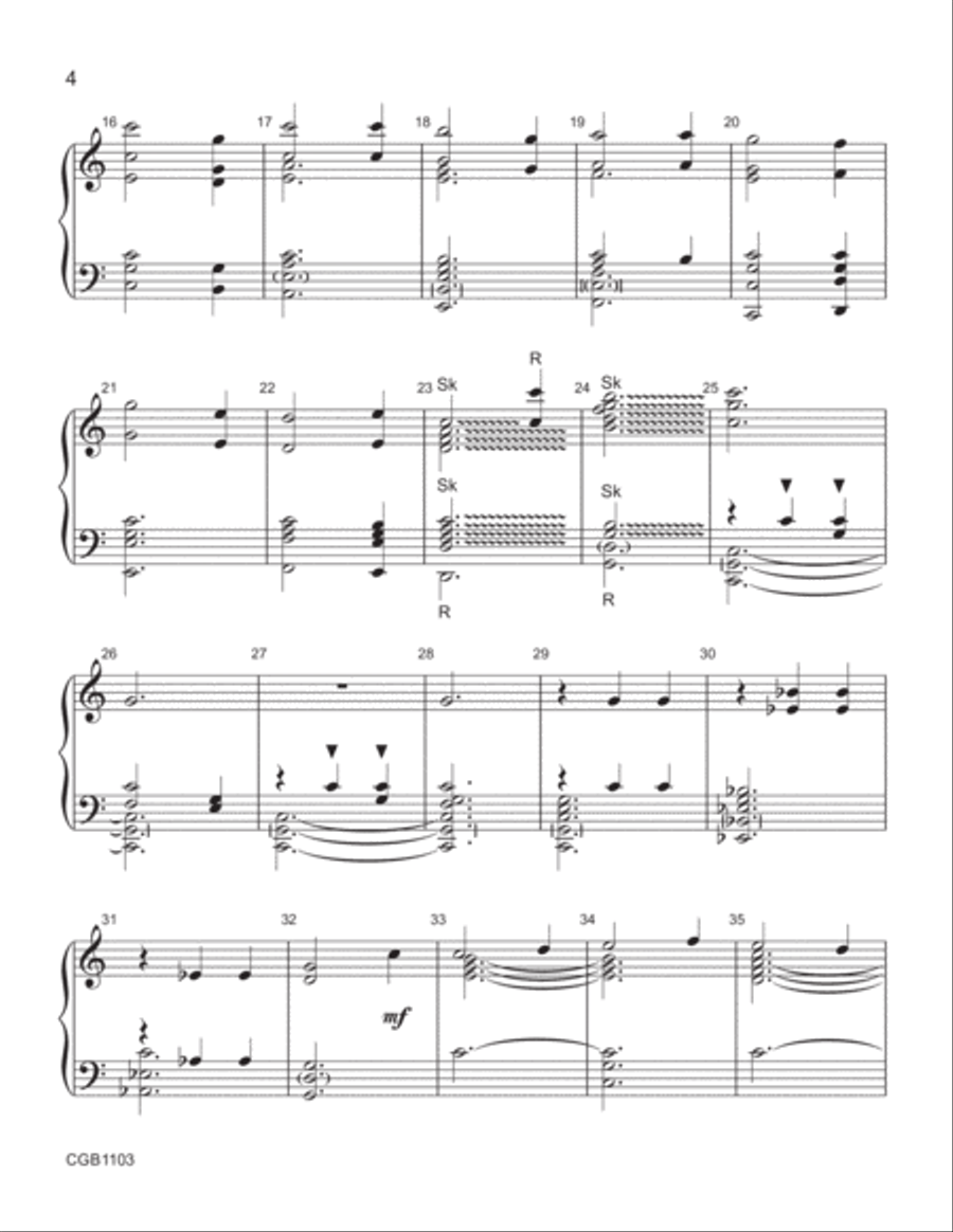 Easter Joy Easter Joy Handbell Choir scores gallery preview page 3