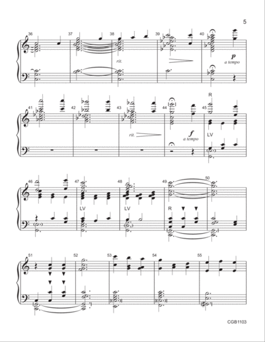 Easter Joy Easter Joy Handbell Choir scores gallery preview page 4