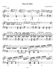 Gowon-One & Only (Easy Piano Arrangement)