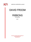 [Froom] Ribbons