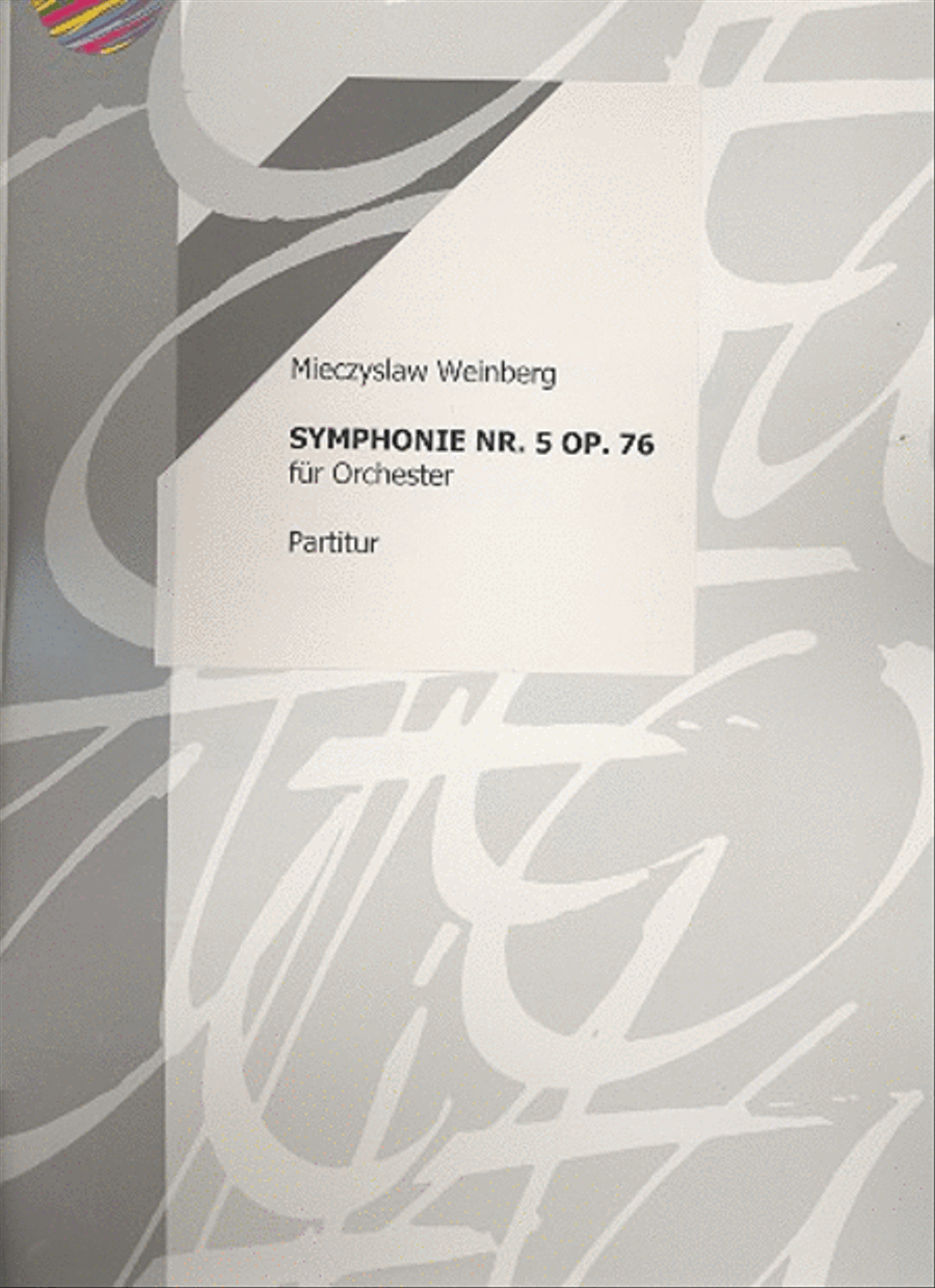 Sinfonie Nr.5 Op.76 Orchestra scores gallery preview page 1