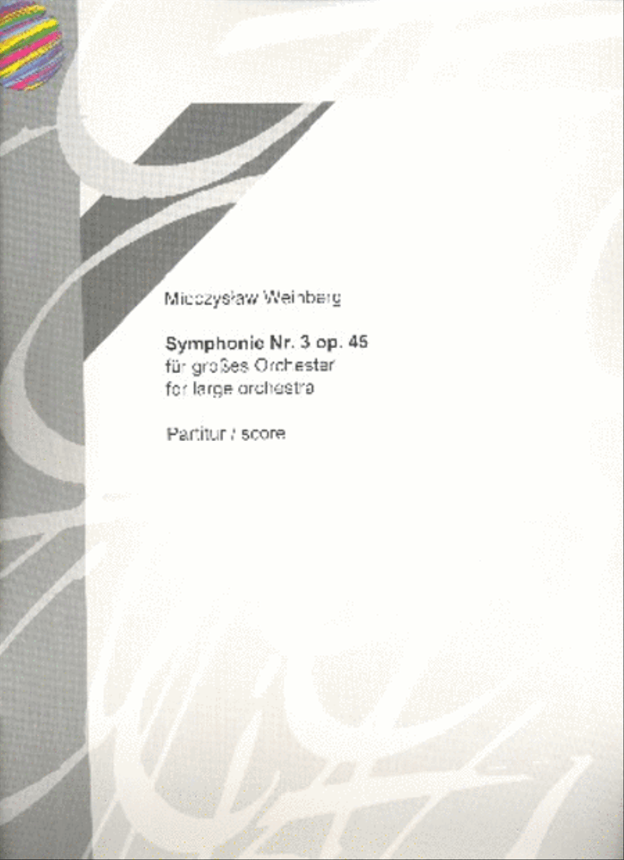 Sinfonie Nr.3 Op.45 Orchestra scores gallery preview page 1
